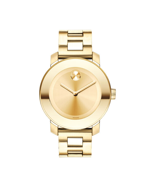 Movado | Movado Bold Mid-Size Gold Plated Stainless Steel Watch | Movado US