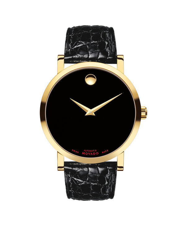 Movado | Red Label Men's Yellow Gold PVD-finished Stainless Steel ...