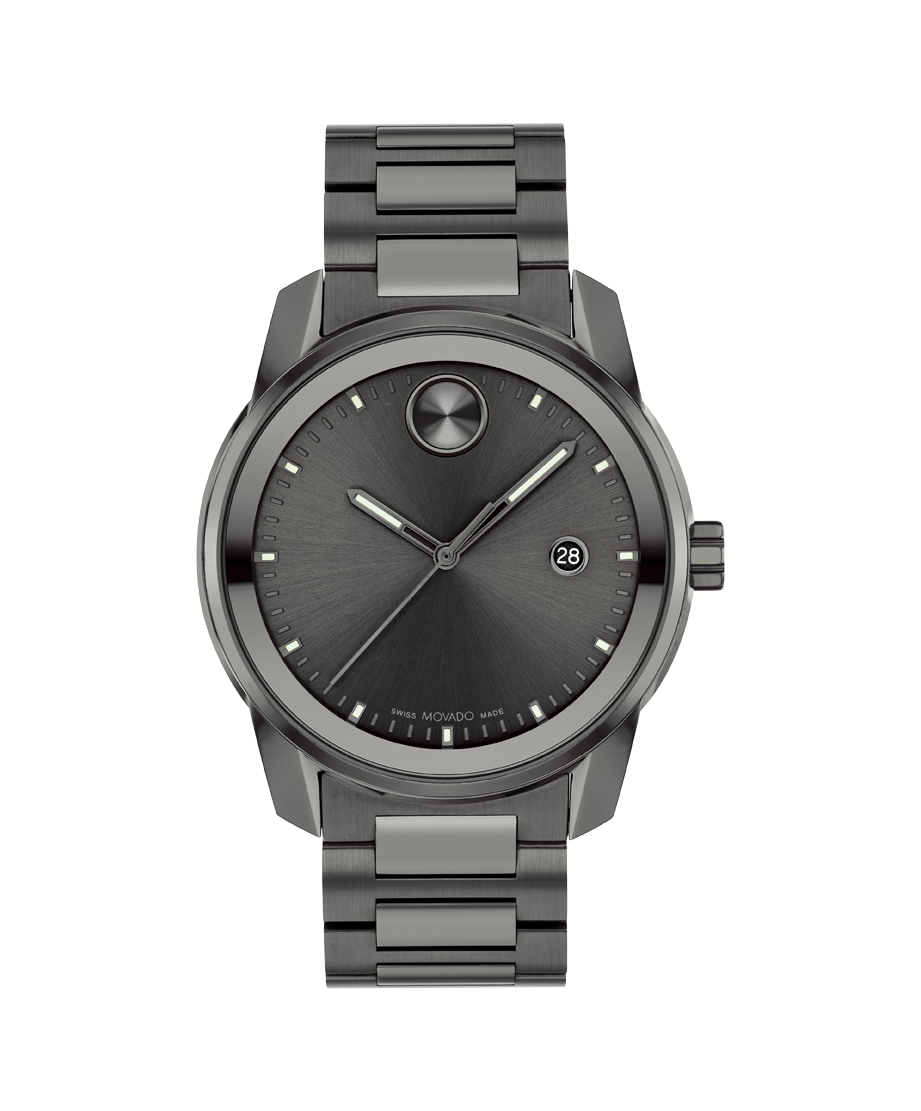 black movado watch