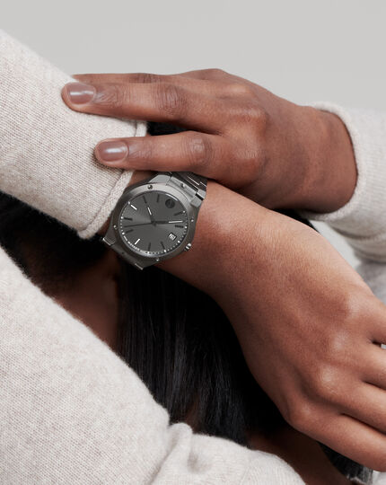 Movado | Movado SE dial grey watch steel with stainless grey