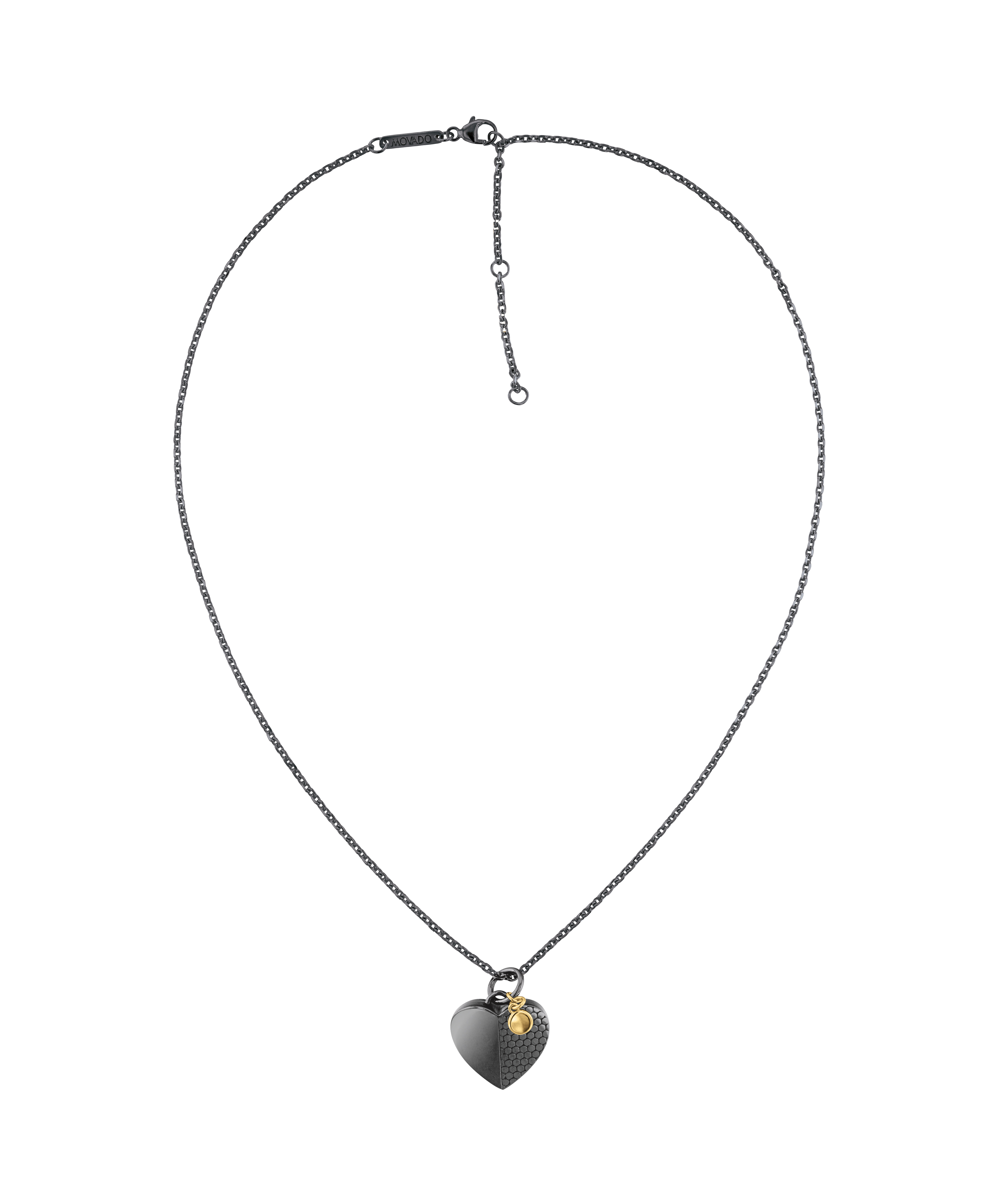 heartbeat necklace with heart