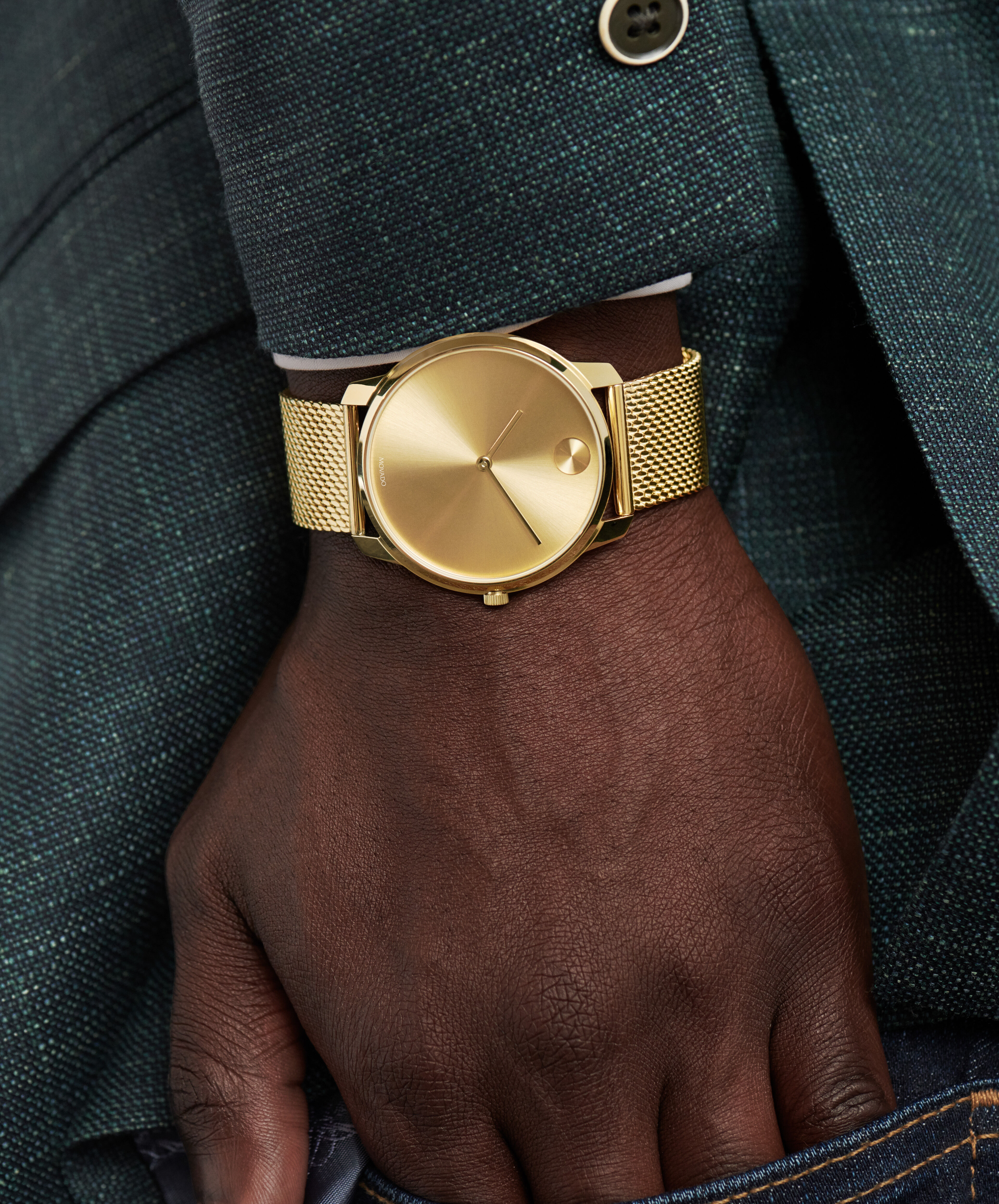 Movado | Movado BOLD gold plated watch 