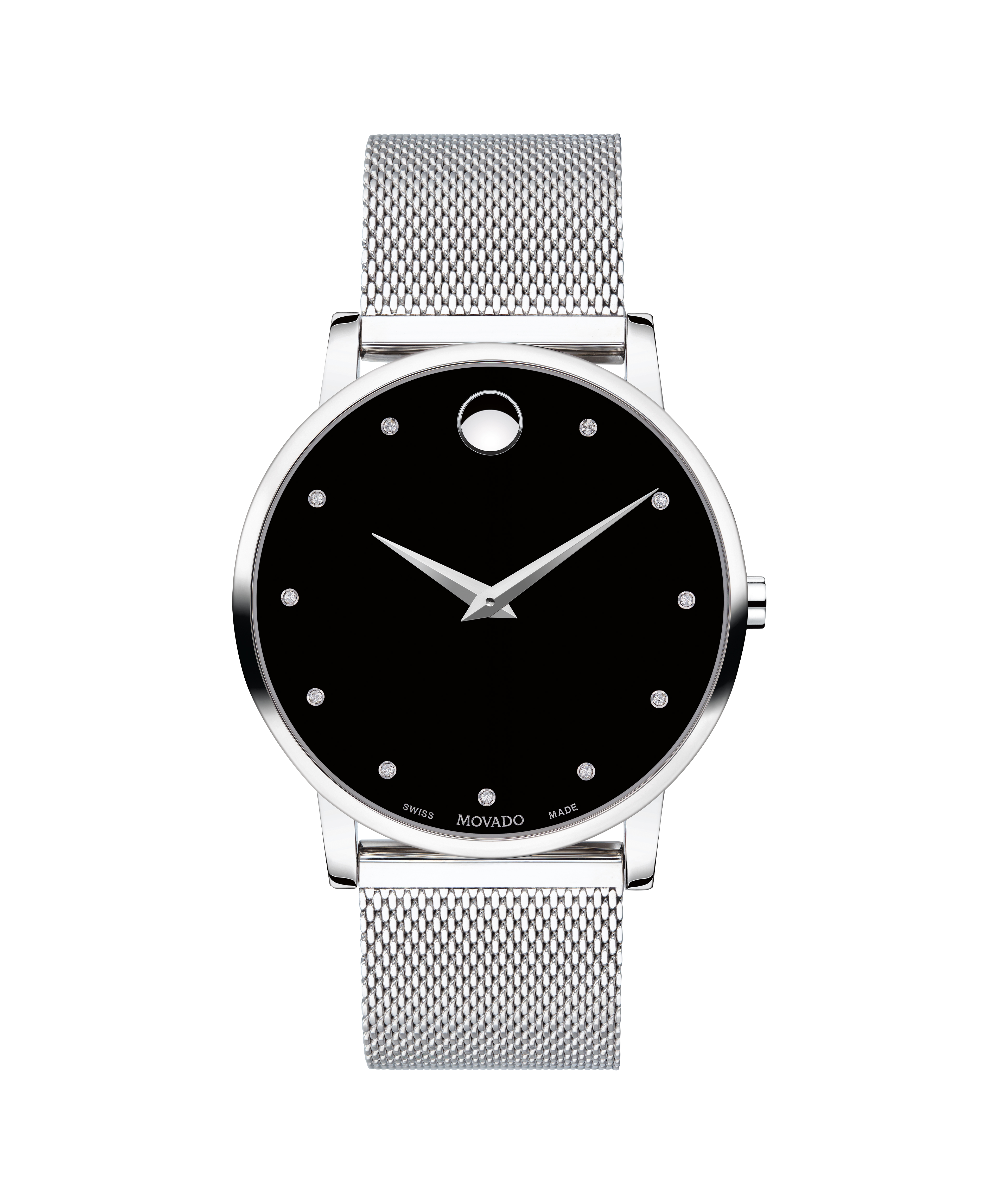 movado mens diamond