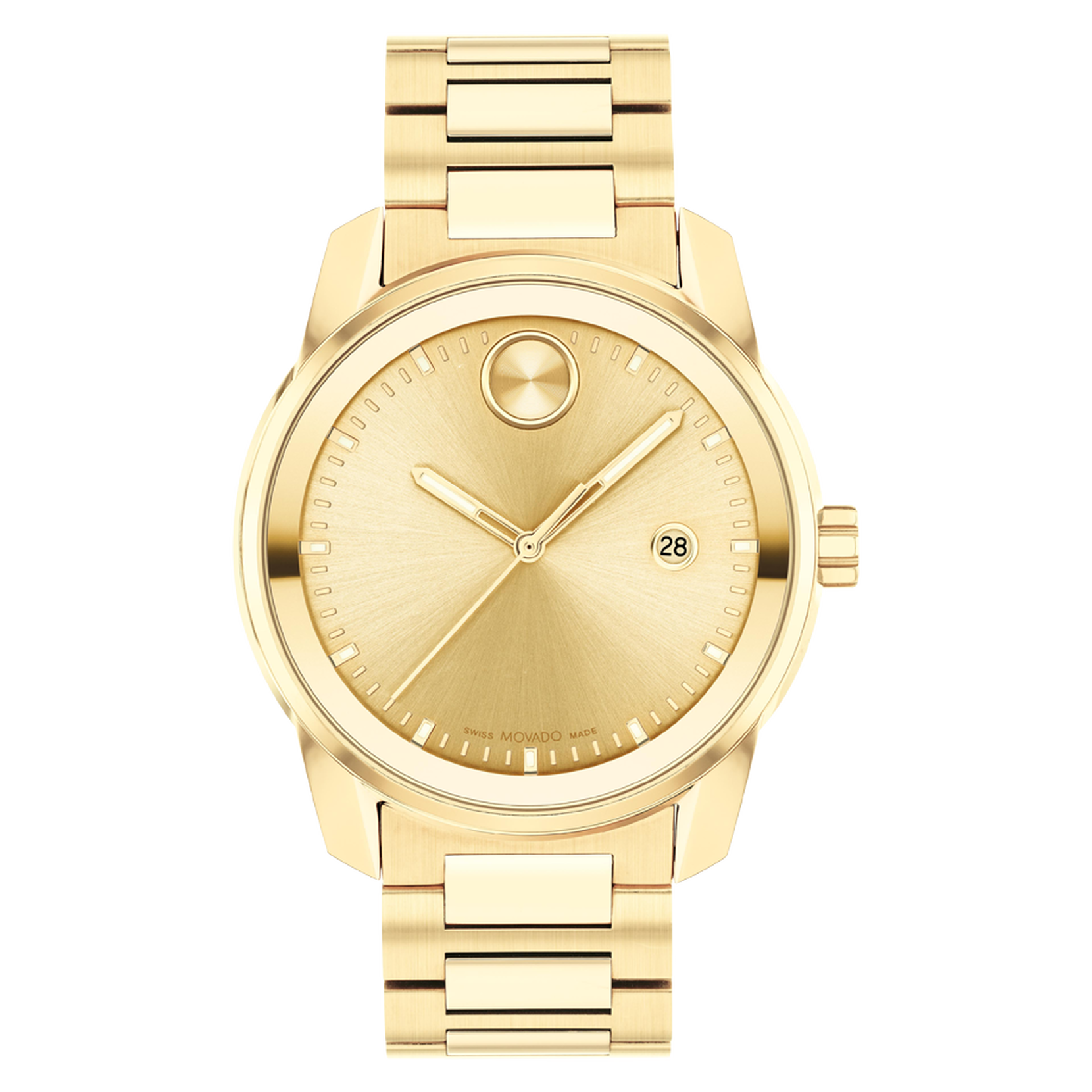 Movado | Movado Bold Verso gold watch with Swiss Super-LumiNova