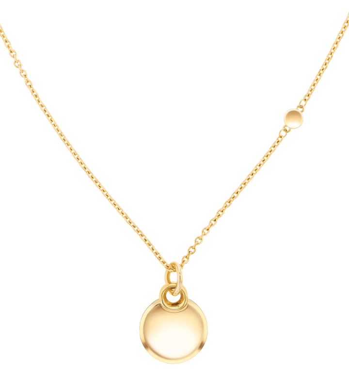 Movado | Women's gold-plated Disc Charm