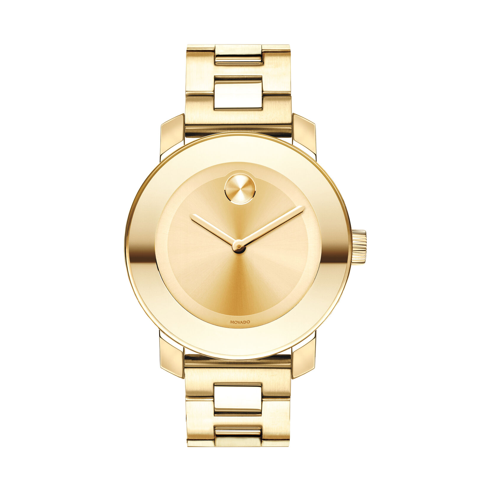 Movado | Movado Bold Mid-Size Gold Plated Stainless Steel Watch