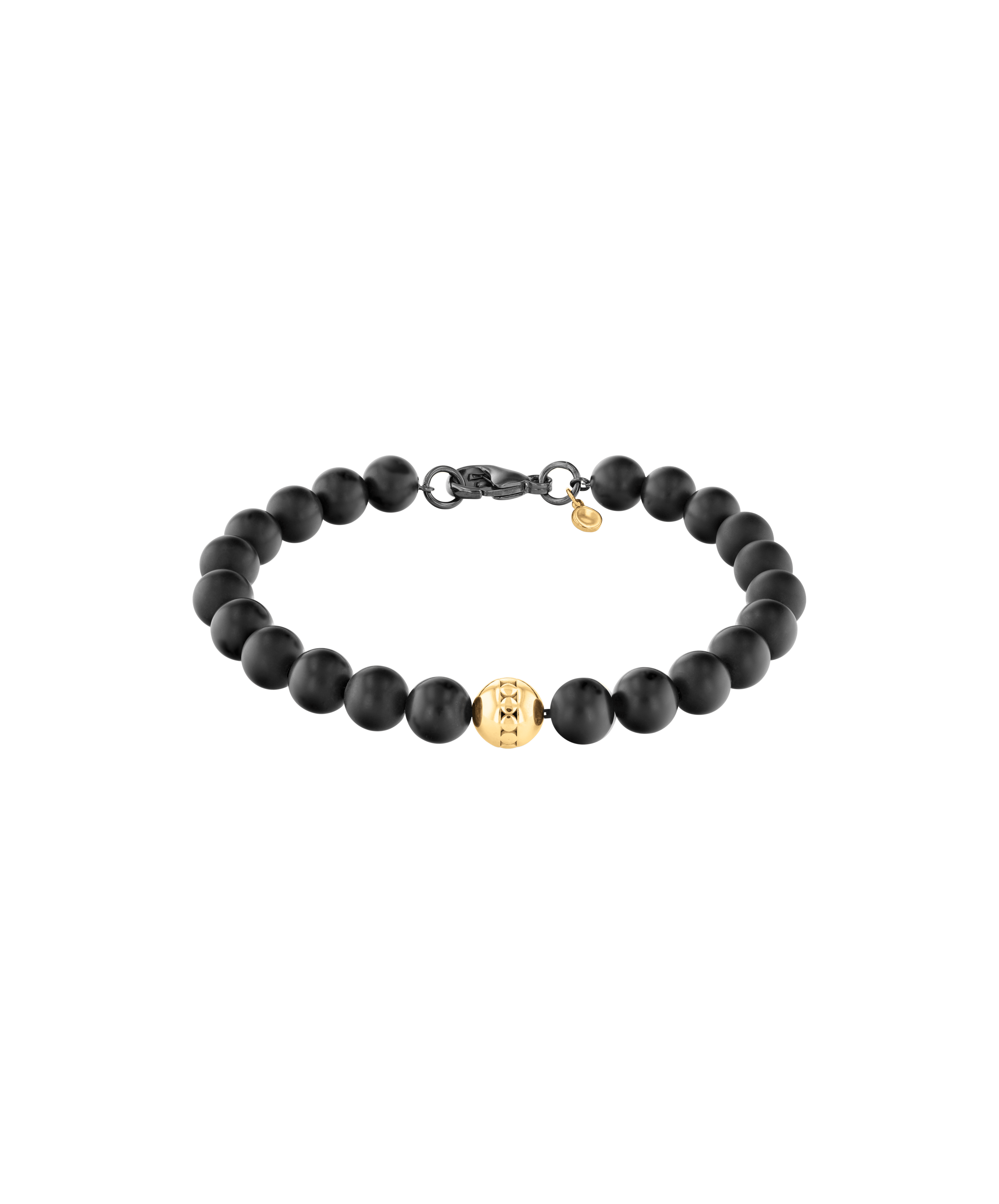 Onyx Bracelet, Small 3mm with Sterling Silver or Gold Filled Clasp – Kathy  Bankston