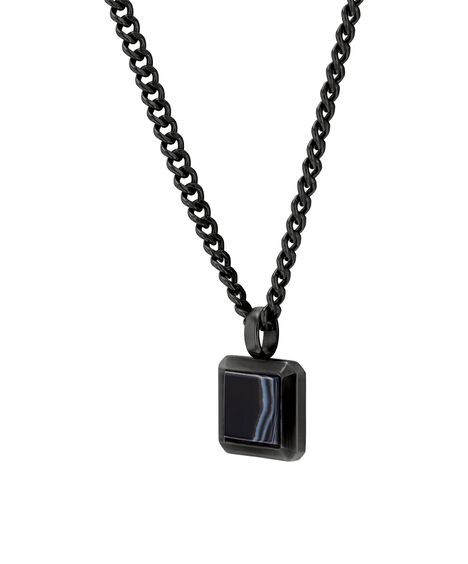 Amazon.com: Forziani EXPLORER Black Onyx Mens Beaded Necklace - Real Black Onyx  Necklace - Necklace for Men - Beaded Necklace for Men - Gifts for Men :  Handmade Products
