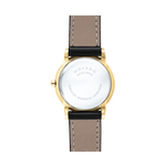 Movado | Museum Classic Women's Gold PVD Watch With Black Strap