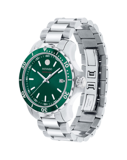 Stainless Series With Steel | Movado Dial Watch Men\'s Green 800