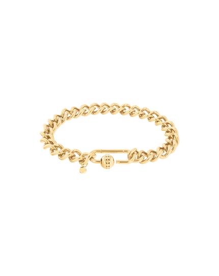 Movado | Sphere Lock Collection 14K yellow gold vermeil chain bracelet ...