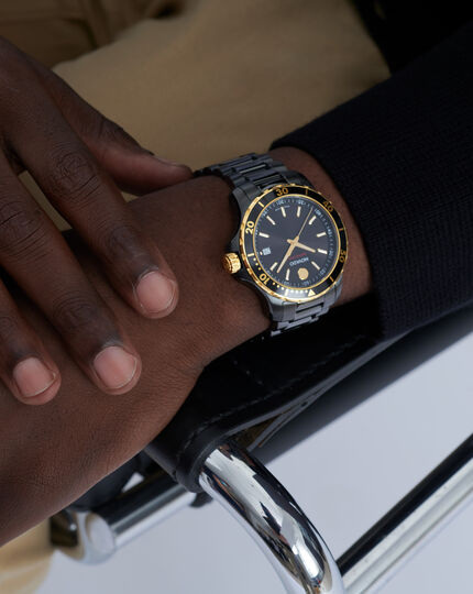 with Watch Movado | Series and black 800 black bracelet dial